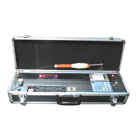 portable single yarn strength tester commercial|yarn breaking strength tester.